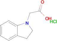 2-(2,3-Dihydro-1h-indol-1-yl)acetic acid hydrochloride