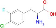 (2s)-2-Amino-3-(4-chloro-3-fluorophenyl)propanoic acid