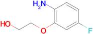 2-(2-Amino-5-fluorophenoxy)ethan-1-ol