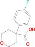 4-(4-Fluorophenyl)oxane-4-carboxylic acid