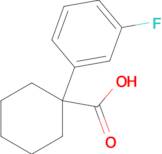 1-(3-Fluorophenyl)cyclohexane-1-carboxylic acid