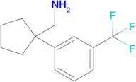 {1-[3-(trifluoromethyl)phenyl]cyclopentyl}methanamine