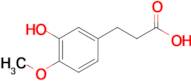 3-(3-Hydroxy-4-methoxyphenyl)propanoic acid