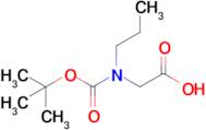 2-{[(tert-butoxy)carbonyl](propyl)amino}acetic acid