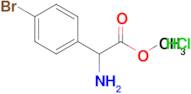 Methyl 2-amino-2-(4-bromophenyl)acetate hydrochloride