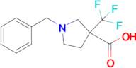 1-Benzyl-3-(trifluoromethyl)pyrrolidine-3-carboxylic acid