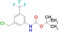 tert-Butyl (3-(chloromethyl)-5-(trifluoromethyl)phenyl)carbamate