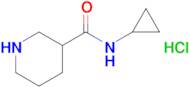 n-Cyclopropylpiperidine-3-carboxamide hydrochloride