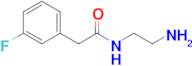 N-(2-Aminoethyl)-2-(3-fluorophenyl)acetamide