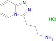 3-{[1,2,4]triazolo[4,3-a]pyridin-3-yl}propan-1-amine hydrochloride
