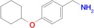 [4-(cyclohexyloxy)phenyl]methanamine