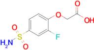 2-(2-Fluoro-4-sulfamoylphenoxy)acetic acid