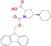 (2s,4s)-4-Cyclohexyl-1-{[(9h-fluoren-9-yl)methoxy]carbonyl}pyrrolidine-2-carboxylic acid