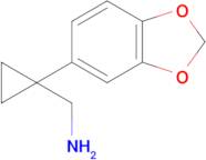 [1-(1,3-dioxaindan-5-yl)cyclopropyl]methanamine