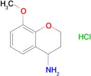 8-Methoxy-3,4-dihydro-2h-1-benzopyran-4-amine hydrochloride