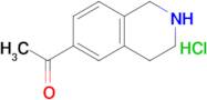 1-(1,2,3,4-Tetrahydroisoquinolin-6-yl)ethanone hydrochloride