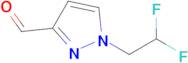 1-(2,2-Difluoroethyl)-1h-pyrazole-3-carbaldehyde