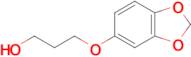 3-(1,3-Dioxaindan-5-yloxy)propan-1-ol