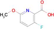 3-Fluoro-6-methoxypyridine-2-carboxylic acid