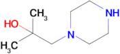 2-Methyl-1-(piperazin-1-yl)propan-2-ol