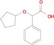 2-(Cyclopentyloxy)-2-phenylacetic acid