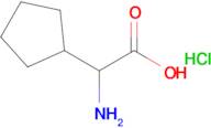 2-Amino-2-cyclopentylacetic acid hydrochloride