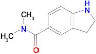 n,n-Dimethyl-2,3-dihydro-1h-indole-5-carboxamide