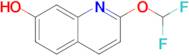 2-(Difluoromethoxy)quinolin-7-ol