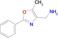 (5-Methyl-2-phenyl-1,3-oxazol-4-yl)methanamine