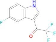 2,2,2-Trifluoro-1-(5-fluoro-1h-indol-3-yl)ethan-1-one