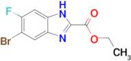 Ethyl 5-bromo-6-fluoro-1h-1,3-benzodiazole-2-carboxylate