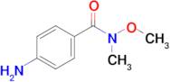 4-Amino-n-methoxy-n-methylbenzamide