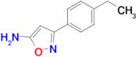 3-(4-Ethylphenyl)-1,2-oxazol-5-amine