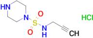 N-(Prop-2-yn-1-yl)piperazine-1-sulfonamide hydrochloride