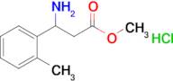 Methyl 3-amino-3-(2-methylphenyl)propanoate hydrochloride