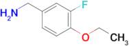 (4-Ethoxy-3-fluorophenyl)methanamine