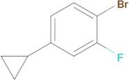 1-Bromo-4-cyclopropyl-2-fluorobenzene