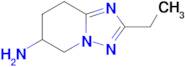 2-Ethyl-5h,6h,7h,8h-[1,2,4]triazolo[1,5-a]pyridin-6-amine