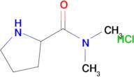 n,n-Dimethylpyrrolidine-2-carboxamide hydrochloride