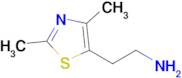 2-(Dimethyl-1,3-thiazol-5-yl)ethan-1-amine