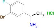 (1R)-1-(3-Bromo-4-fluorophenyl)ethan-1-amine hydrochloride