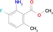 Methyl 2-amino-3-fluoro-6-methylbenzoate