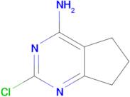 2-Chloro-5h,6h,7h-cyclopenta[d]pyrimidin-4-amine