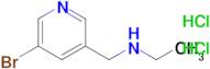 [(5-bromopyridin-3-yl)methyl](ethyl)amine dihydrochloride