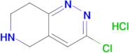 3-Chloro-5h,6h,7h,8h-pyrido[4,3-c]pyridazine hydrochloride