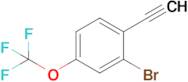 2-Bromo-1-ethynyl-4-(trifluoromethoxy)benzene