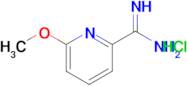 6-Methoxypyridine-2-carboximidamide hydrochloride
