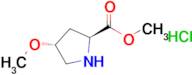 Methyl (2s,4r)-4-methoxypyrrolidine-2-carboxylate hydrochloride