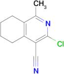 3-Chloro-1-methyl-5,6,7,8-tetrahydroisoquinoline-4-carbonitrile