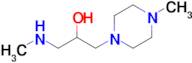 1-(Methylamino)-3-(4-methylpiperazin-1-yl)propan-2-ol